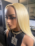 12” Blonde U Part Wig