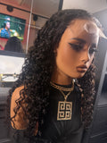 5x5 closure wig cambodian curly 22"