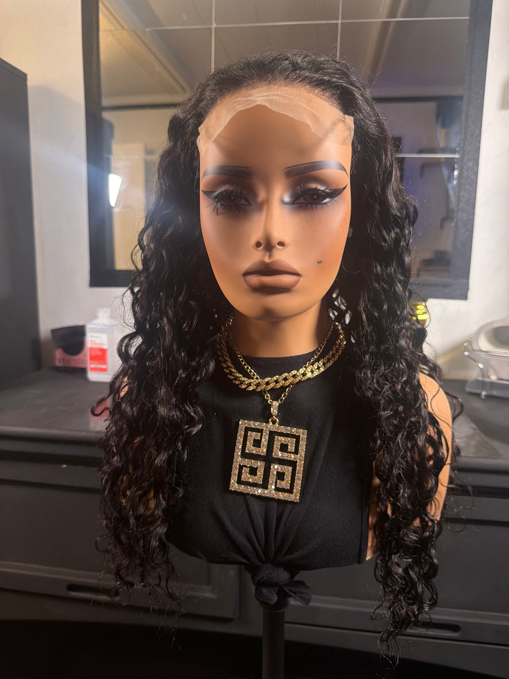 5x5 closure wig nature wave
24"