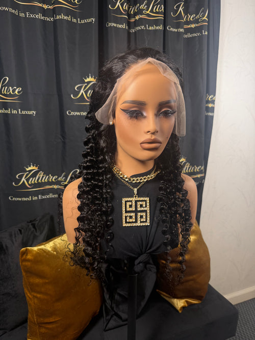 26” Deep Wave 13x6 Full Frontal Wig
